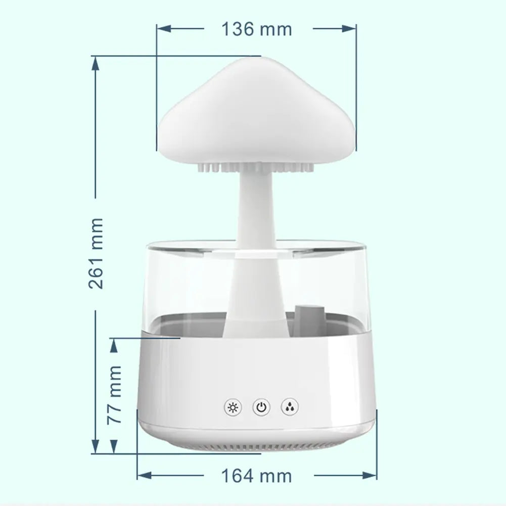 Relaxing Mushroom Cloud Air Humidifier in Multiple Colors