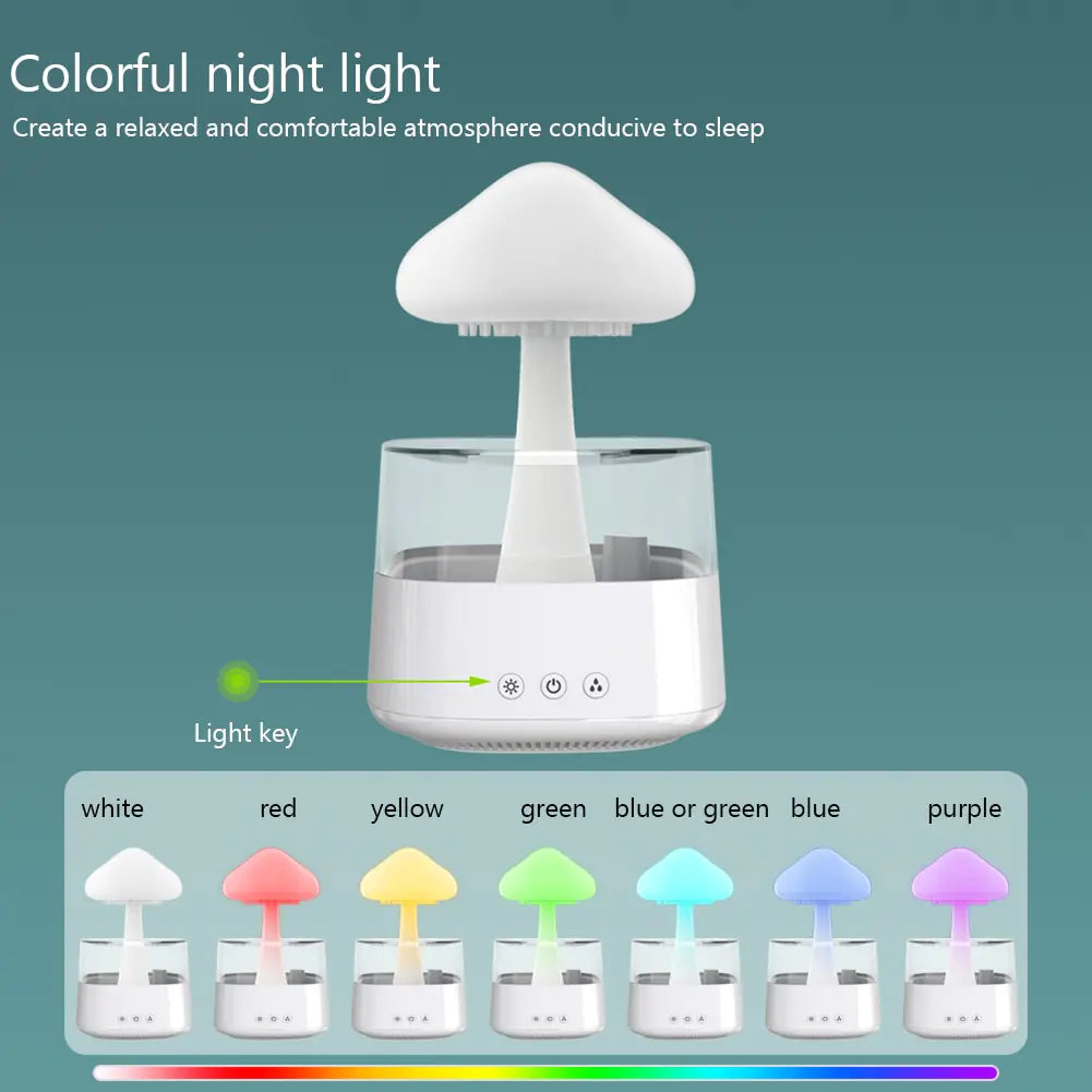 Relaxing Mushroom Cloud Air Humidifier in Multiple Colors