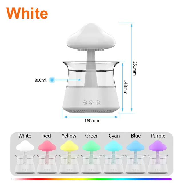 Relaxing Mushroom Cloud Air Humidifier in Multiple Colors