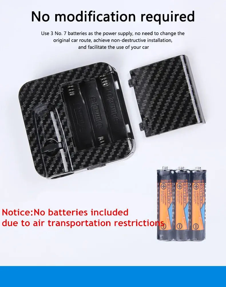 Wireless Under Car Door Lights - Angel Wings