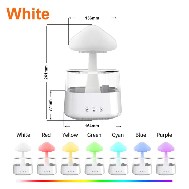 Relaxing Mushroom Cloud Air Humidifier in Multiple Colors